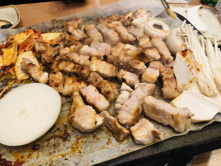  구월동 삼겹살 맛집 추천 부추삼겹살