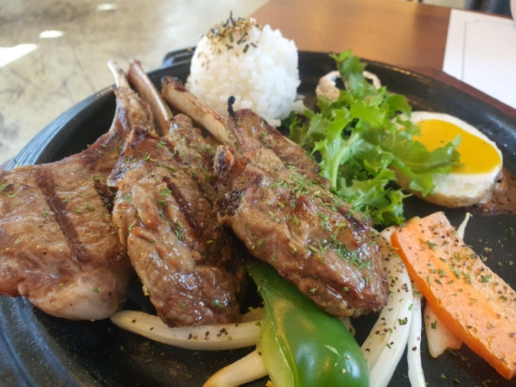  [남해 맛집] 독일마을 양고기 스테이크 전문점 램스하우스 내돈내먹 메뉴추천!