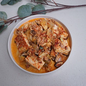 백종원 참치 두부조림 초간단 레시피