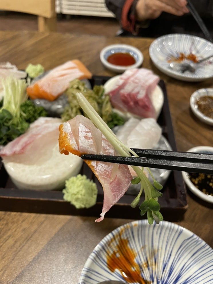 [구리 스시 맛집] 여맞들 / 사시미 코스요리 맛보기