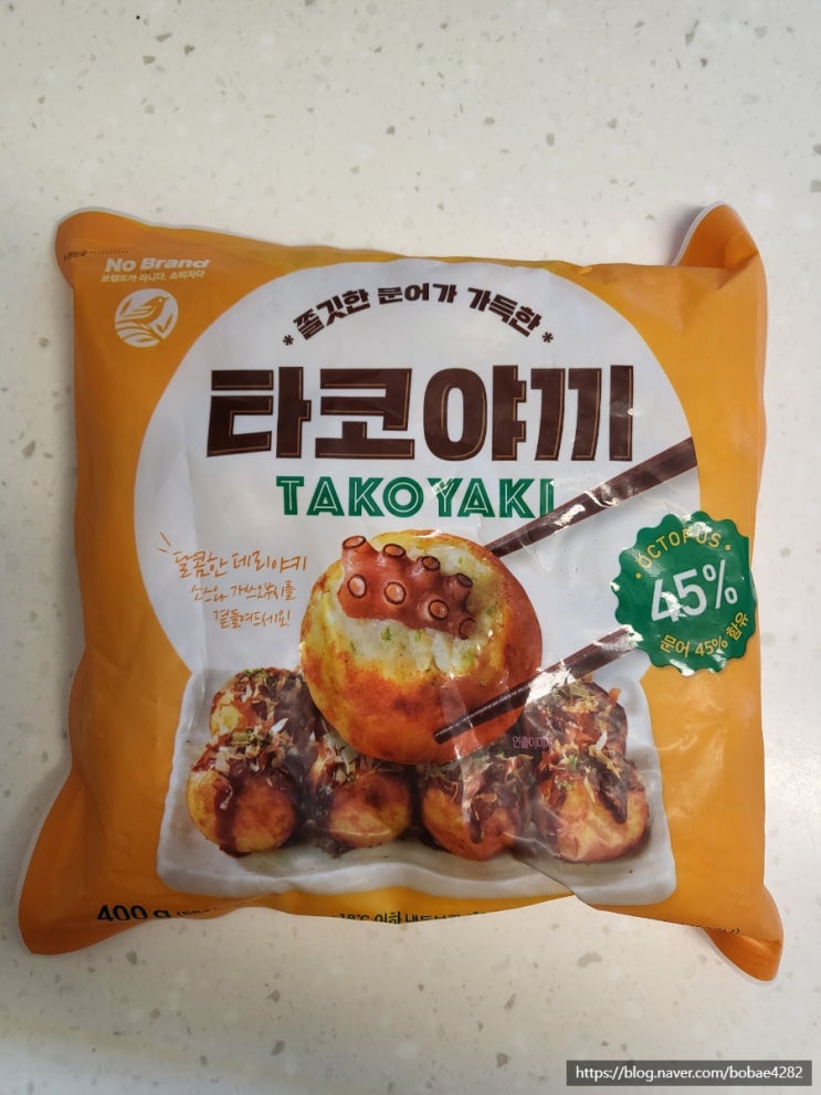 노브랜드 타코야끼 나쁘지 않네~ 노브랜드 타코야끼 나쁘지 않네~