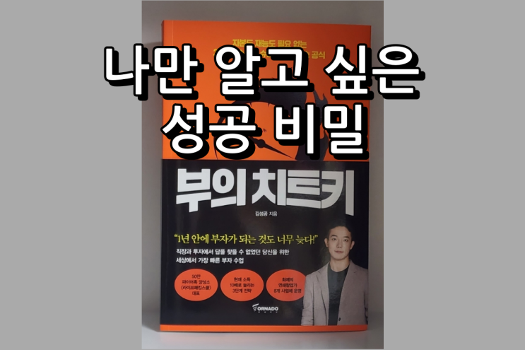  부의치트키 나만 알고 싶은 성공 비밀