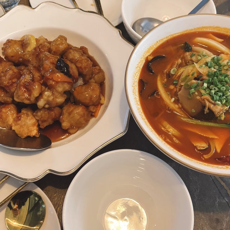  건대 맛집 이우 하이볼도 파는 분위기 좋은 중국집
