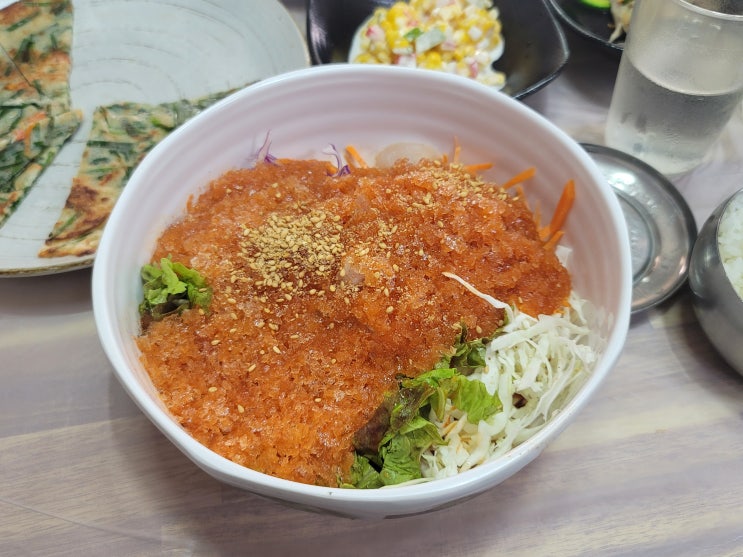  거제도맛집 장승포 원희정횟집 물회 점심식사