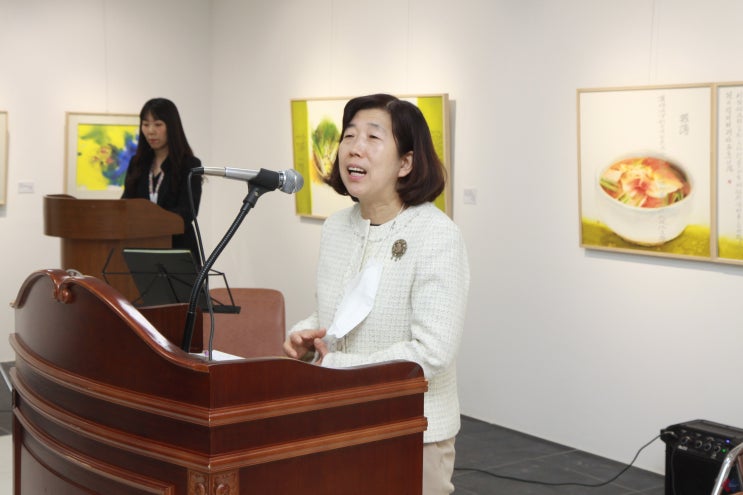  괴산세계유기농산업엑스포부터 군산아트쇼까지, 김치그림작가 송보영의 활발한 행보