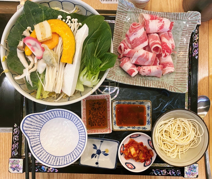  삼청동샤브) 꼬모에 있는 샤브샤브~~! :: 동탄호수공원맛집