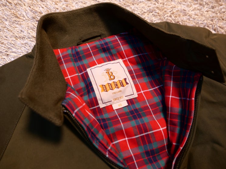  바라쿠타(BARACUTA) G9 해링턴 자켓 Thermal 후기