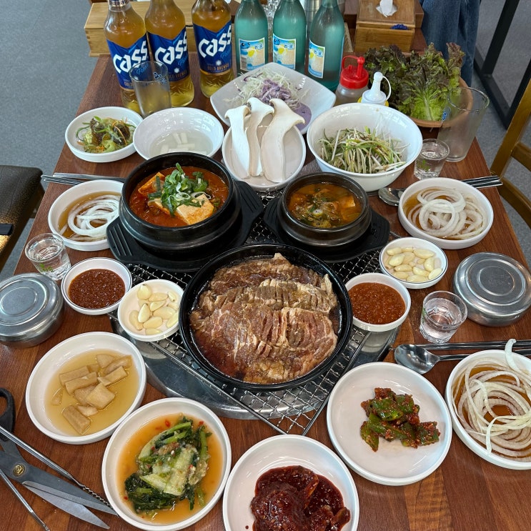  용인 맛집 에버랜드 근처 데이트 코스로 좋은 핫플 고기집 갈비명가서서갈비