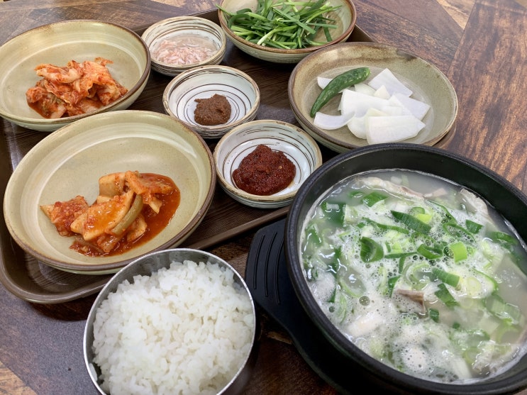온산공단 맛집, 온산 직장인들이 좋아하는 장터돼지국밥