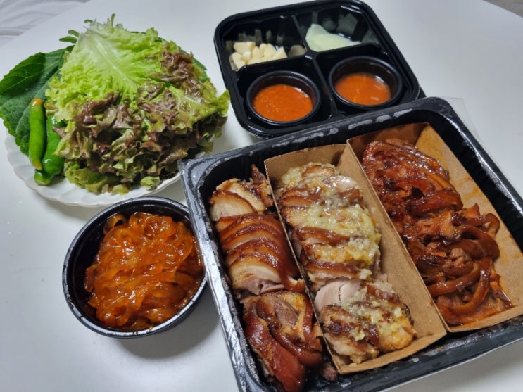  [금천구가산동맛집] "족발굽다"가산점/세가지맛을 한번에~알뜰히족발/배달,포장