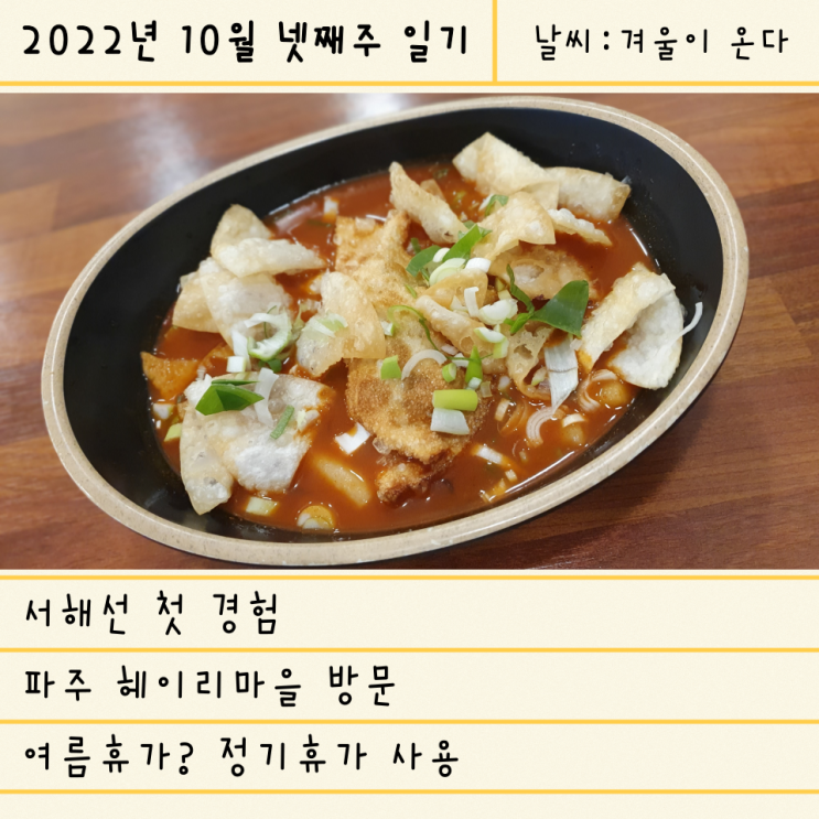  파주 헤이리마을에서 저녁 먹고 FMH (프롬 마이 허트) 공연 관람
