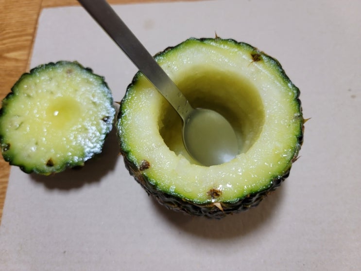  악마의 맛~ 파인애플샤베트 먹어봤음? 당장 구입해!! 당장!! ㅎㅎ
