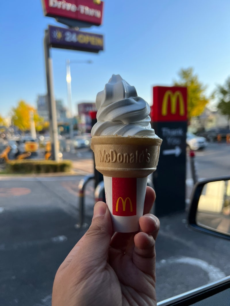 맥도날드 소프트콘 가격 DT 후기 : 네이버 블로그