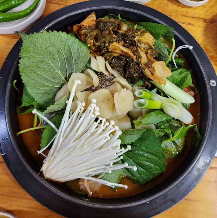  [용인 천리 맛집] 볶음밥이 맛있는 감자탕집 '조마루감자탕' 천리점 뼈다귀전골 후기