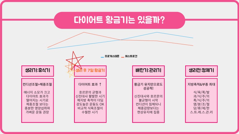 생리 다이어트의 황금기에 살을 빼는 방법! 2