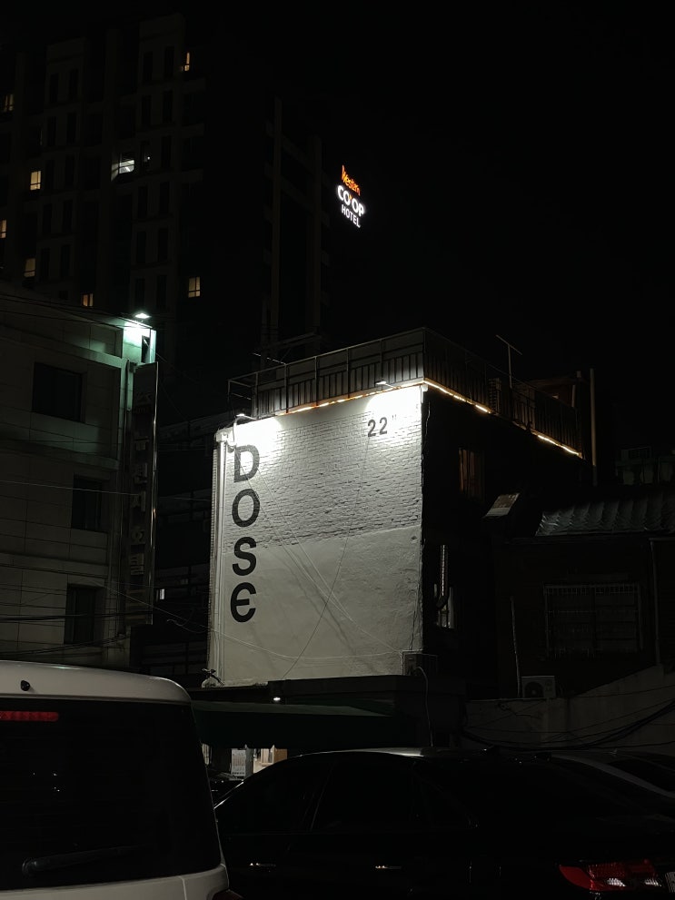  동대문 도제 DOSE 소소한 메뉴 분위기 완전 힙한 스낵바
