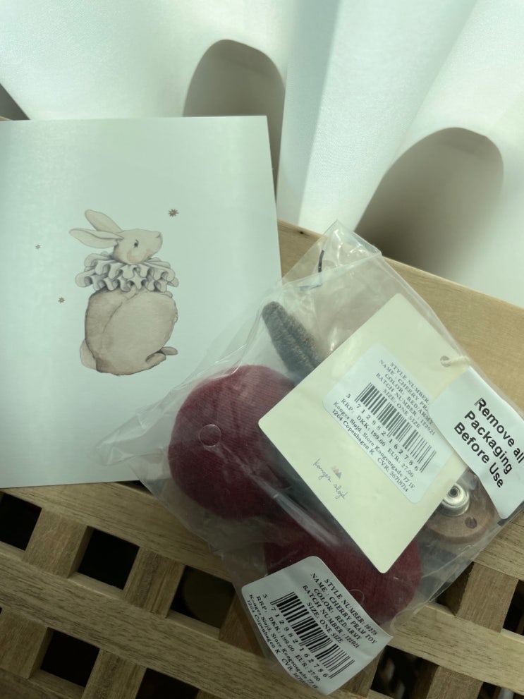  노키모어 체리 딸랑이 구입후기(내돈내산)