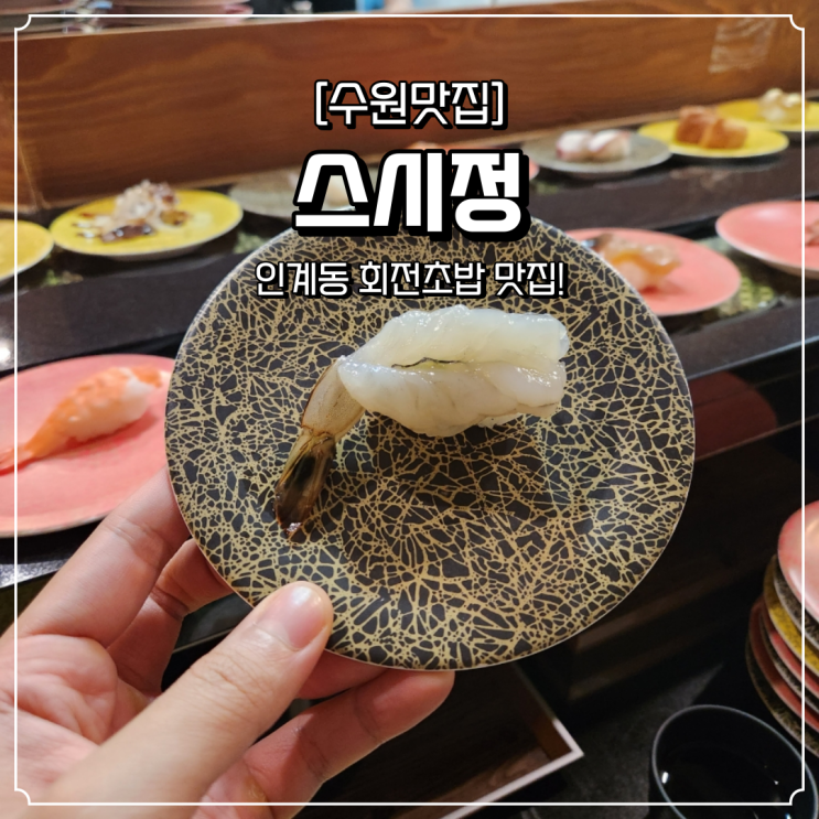  인계동 회전초밥 맛집 스시정