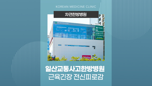  일산교통사고한방병원 근육긴장으로 전신피로감