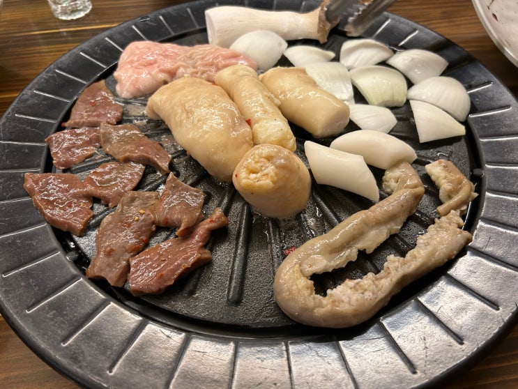  상무지구 곱창 즐기기 좋은 대소양 구이랑 곱창전골까지 맛집