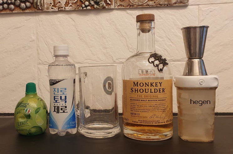 몽키숄더(Monkey Shoulder) 위스키 가격, 하이볼 시음기