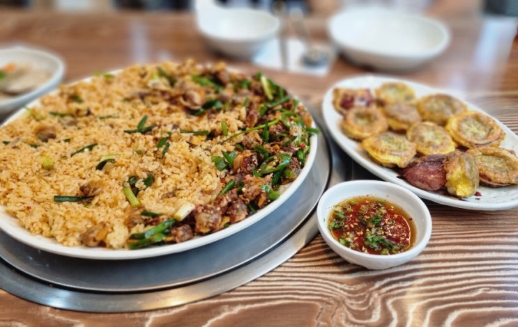  일산 라페스타 맛집 강릉엄지네꼬막집, 꼬막비빔밥과 오징어순대 최고