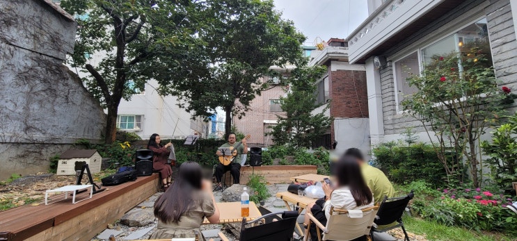  북가좌동 카페 비플러스 기린GuiLin 공연관람 20220903