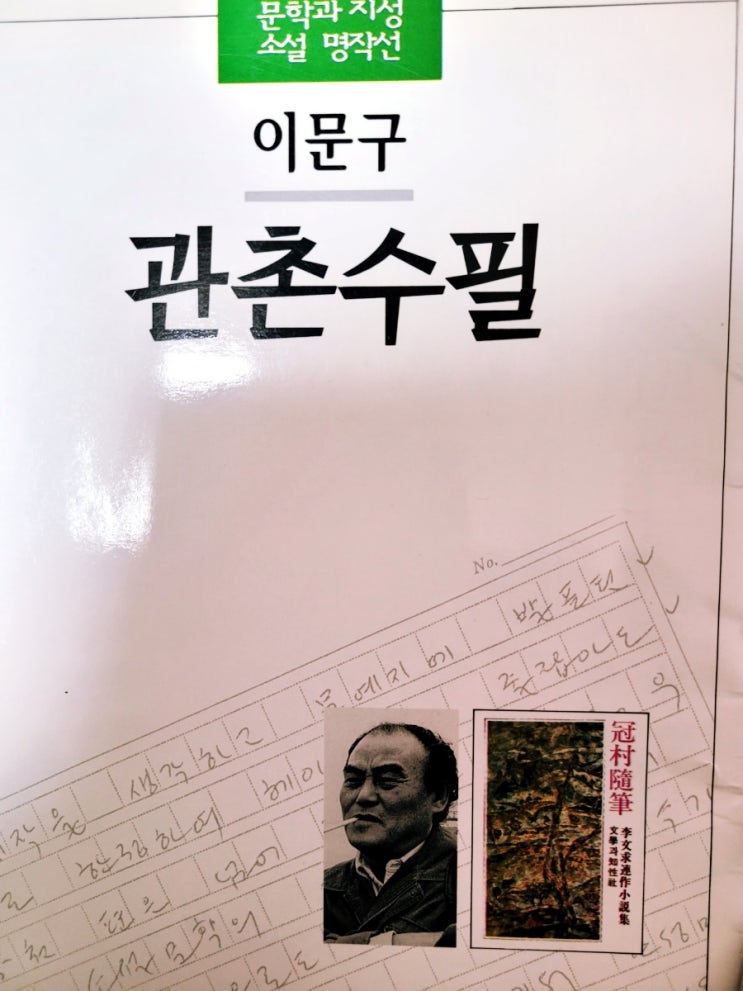 이문구 &lt;관촌수필&gt; 첫 번째 이야기 일락서산. 퇴색해가는 고향에 대한 연민.