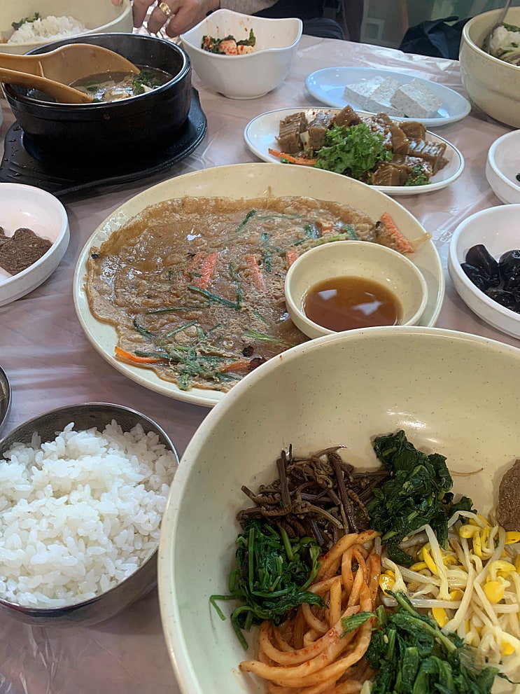  예산 수덕사 맛집) 직접담근 장으로 요리하는 '무릉도원' 산채비빔밥 #내돈내먹