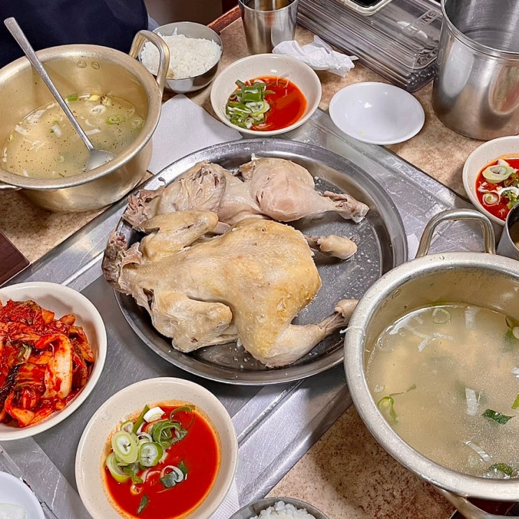  [을지로3가 점심 맛집] 사랑방칼국수 - 나혼자산다 이찬혁이 먹은 백숙 백반과 칼국수