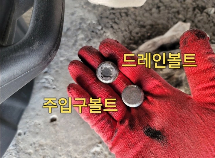 디퍼렌셜 기어오일(데후오일) 자가교체 DIY