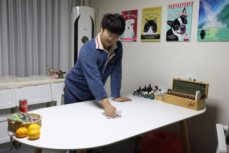  디어커스 일회용 행주 하루동안 막 쓰고 버려요