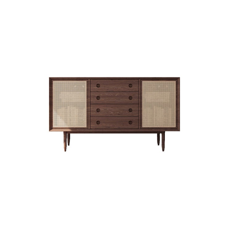  [Console Table] Antique Wood Console