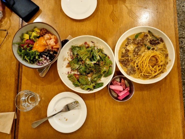  송리단길데이트 이색맛집 돈부리파스타 송리단길점