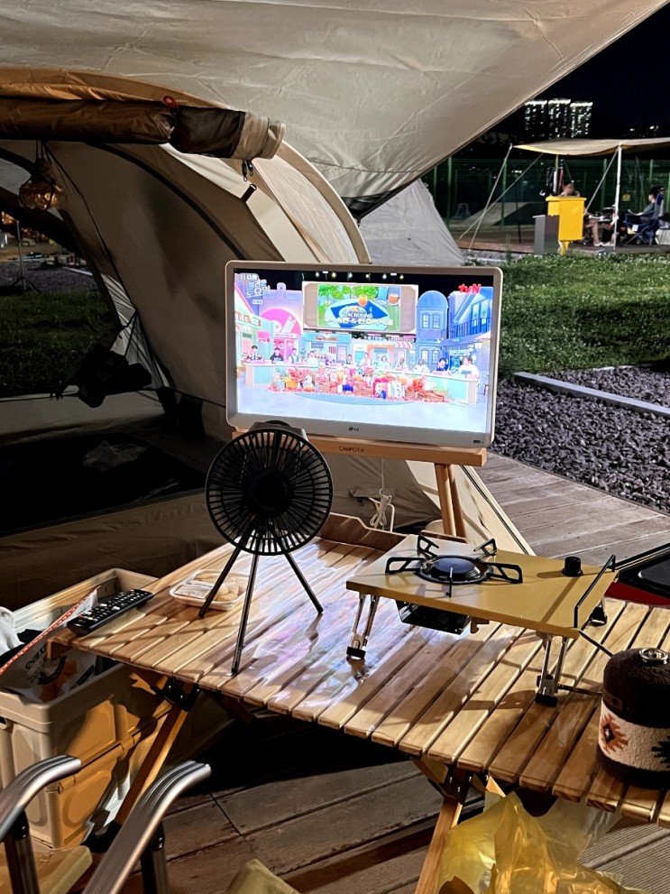 LG 룸앤TV 스펙 기능 : 캠핑 아이템으로 좋은 이유