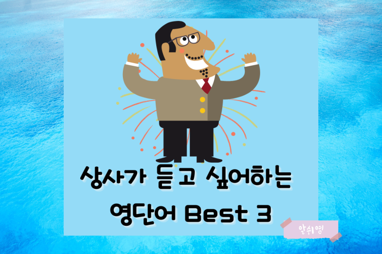  상사가 부하로부터 듣고 싶어 하는 핵심 영어단어Concrete/Steer/Pinpoint