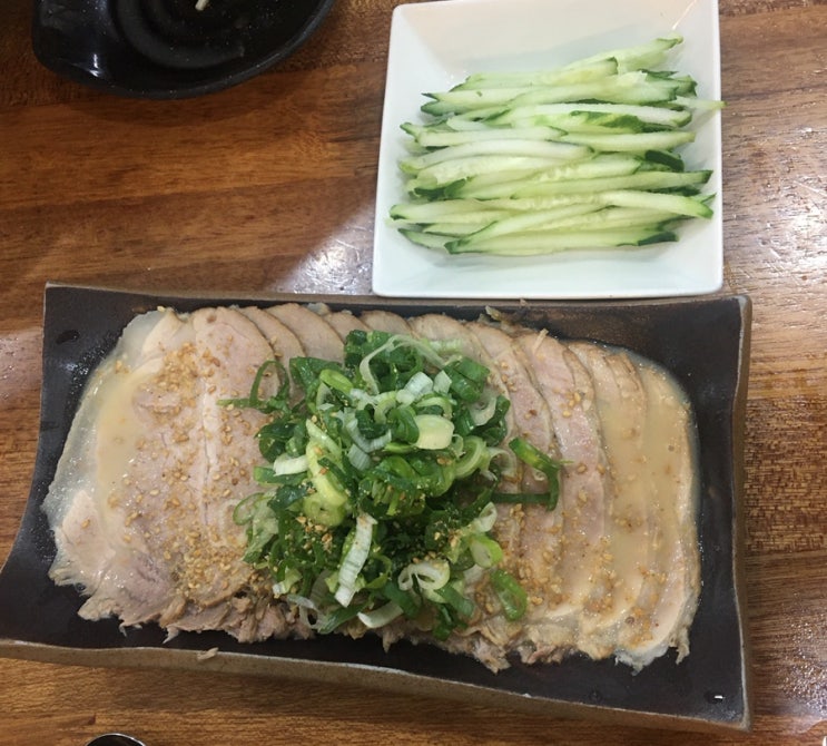  제주도 국시트멍 공항근처 고기국수 돈쌈 솔직후기