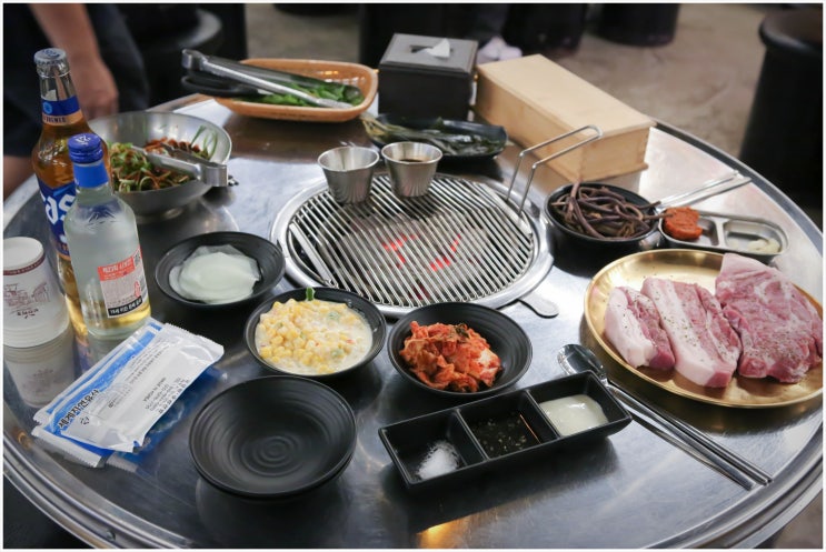  제주 중문 맛집 행복했던 까망돼지