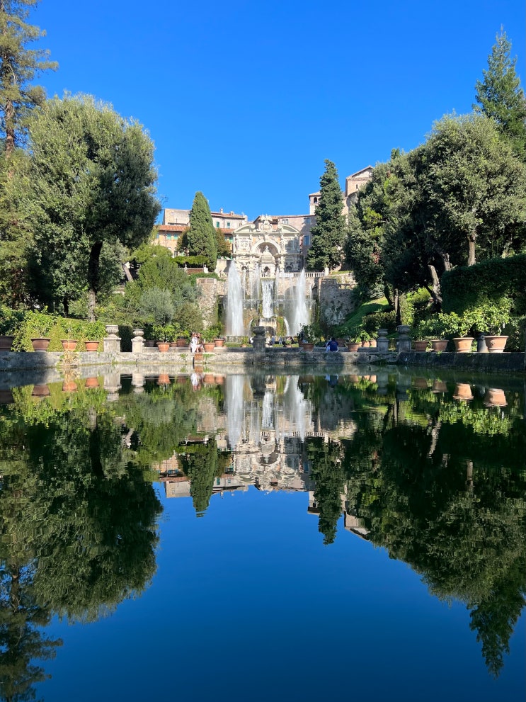  이탈리아 로마 근교 여행 : 티볼리 빌라 데스테 (Villa D'este)