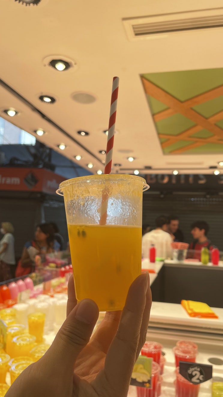  [바로셀로나볼거리] 바르셀로나의 광장시장  보케리아시장 Mercado de La Boqueria