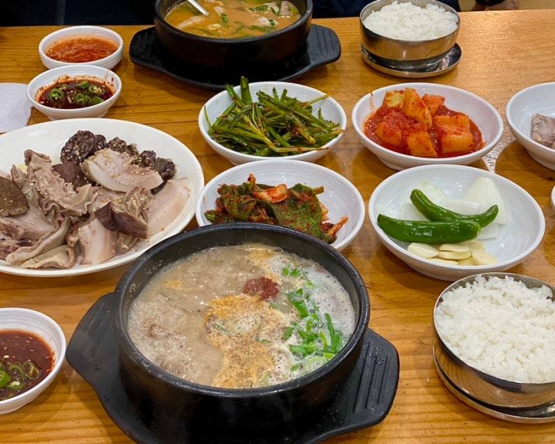 영등포 시장 순댓국 맛집 호박집 | 58년 전통 순대골목 찹쌀순대정식 : 네이버 블로그