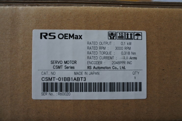 [판매중]신품 CSMT-01BB1ABT3 RS OEMX  서보모터