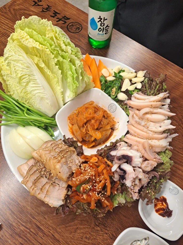 신도림보쌈맛집ㅣ신도림해물보쌈ㅣ단체회식신도림술집ㅣ홍어,갑오징어,문어와함께즐기는 보쌈 맛집 남도술상 신도림점