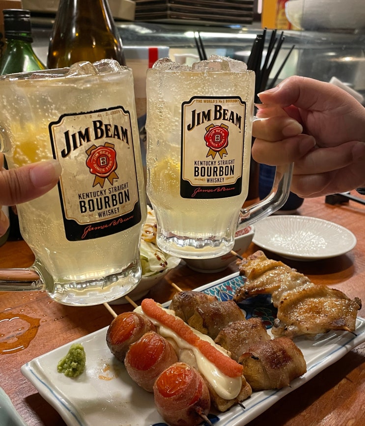 [사당 이자카야] 경성상회 | 사당 & 방배 이자카야 / 사시미 & 꼬치구이와 함께 먹는 짐빔 하이볼 / 사당 사케 이자카야 / 모츠나베 맛집 / 사당 대방어, 도미, 민어, 연어