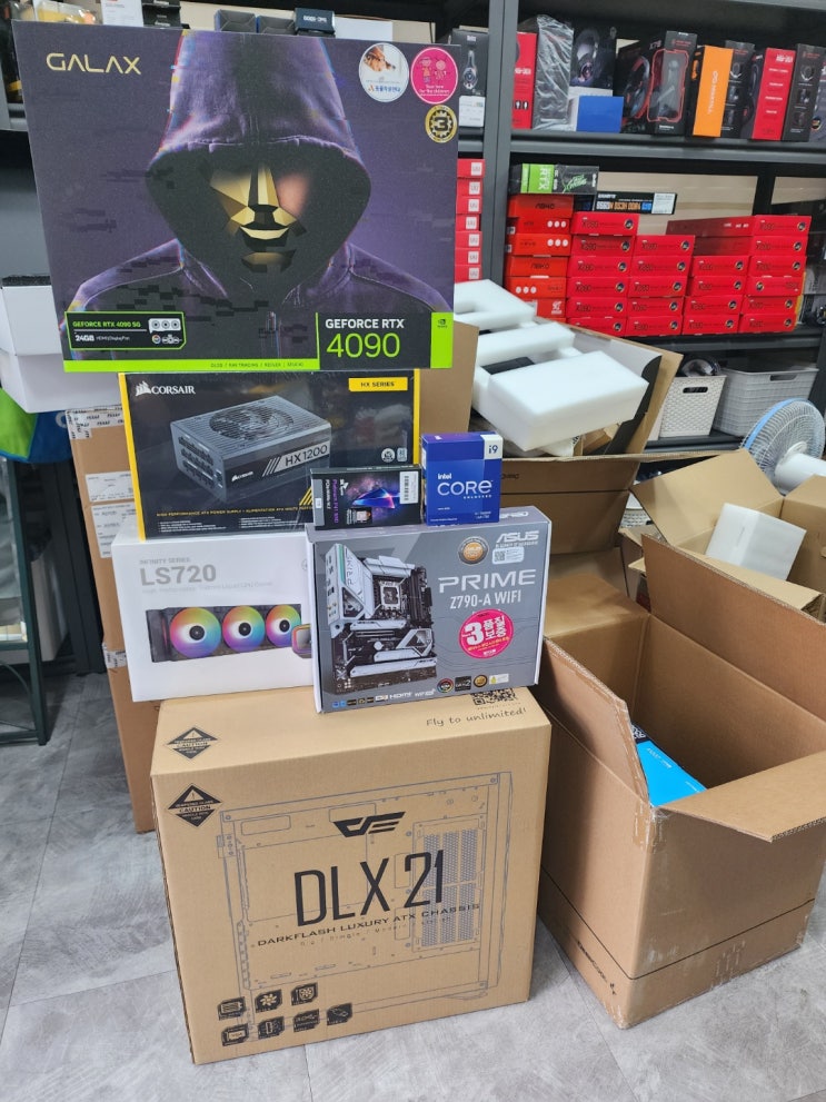  대구 인텔13세대 i9 13900KF i9 13900K RTX4090조립판매