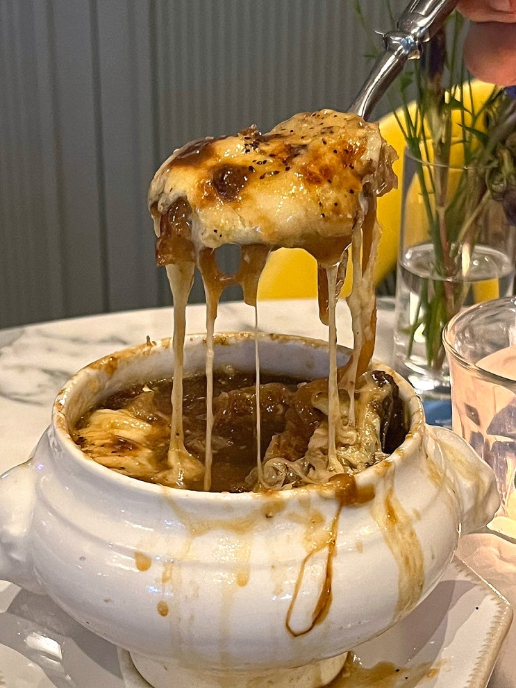  신사역맛집 플레이버스 바이바프 : 어니언 스프는 역시 요기~