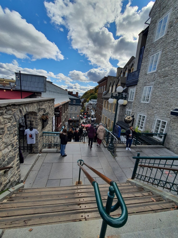 몬트리올-퀘백 여행 #3 (올드퀘백, 주차, 미친돼지, 목부러지는 계단)