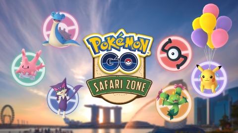  포켓몬고 싱가포르 가든스 바이 더 베이에서 개최되는 Safari Zone 이벤트 , 하늘 나는 피카츄 프로젝트 풍카츄 티카츄 라프라스