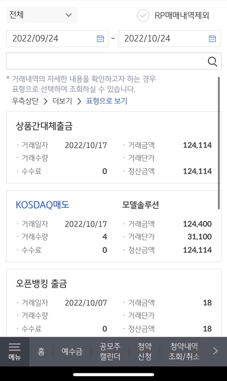  9월 공모주 수익(알피바이오, 모델솔루션)