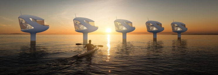  흥미로운 해안 주거공간 디자인 SEA POTS